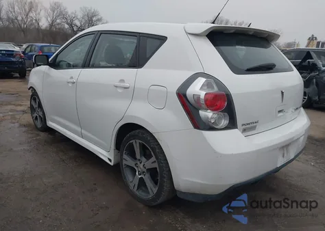 2009 Pontiac Vibe Gt z USA, uszkodzony, nr VIN 5Y2SR67049Z465252
